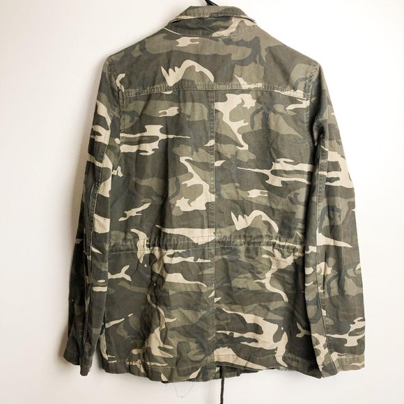 Sky & Sparrow Camo Anorak Utility Jacket - Picture 2 of 7